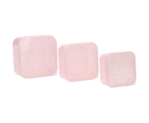 TUTETE 3-Pak Madkasser Glitter Pink