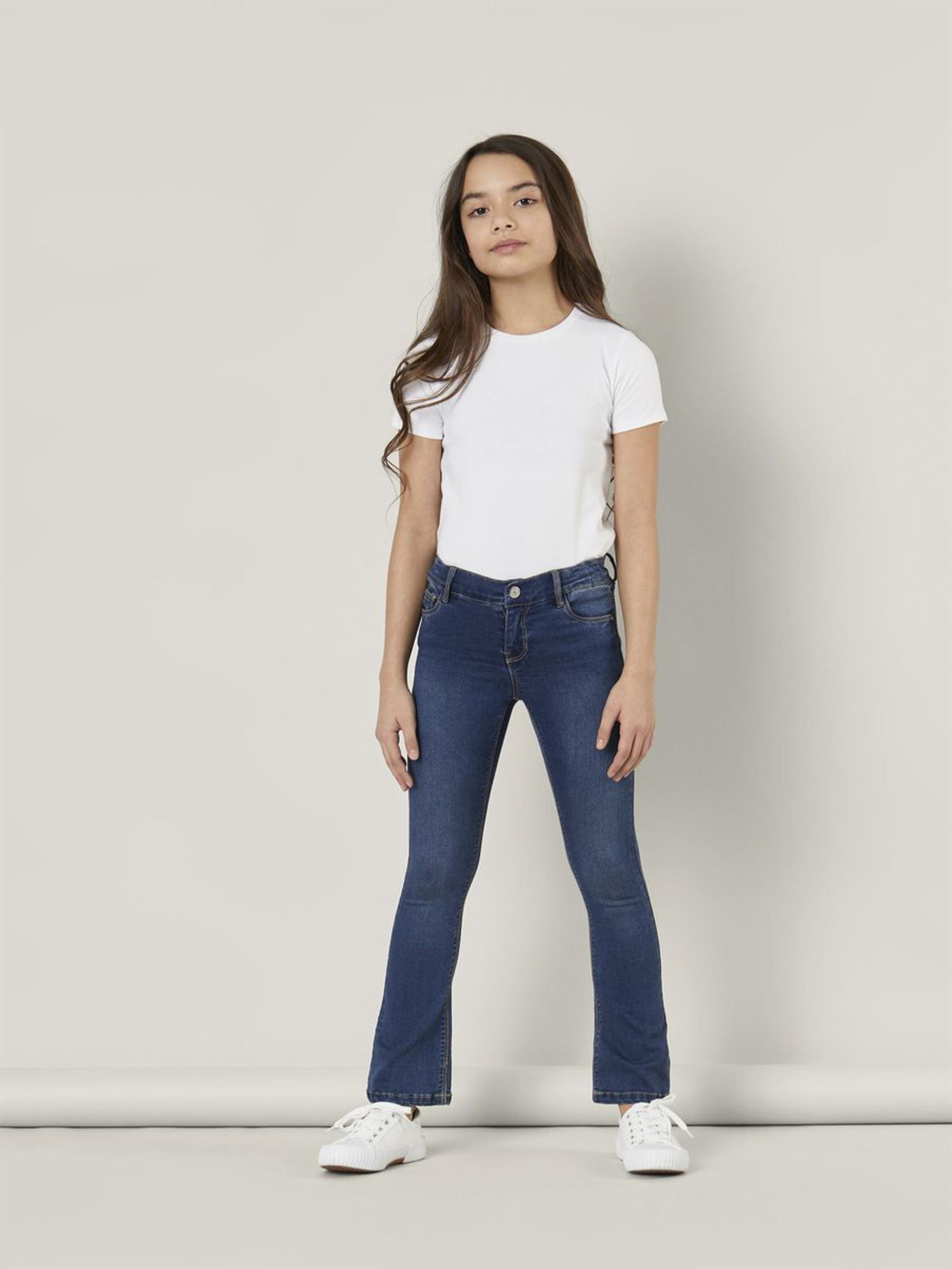 Rust Bordenden prinsesse NAME IT Bootcut Jeans Polly Blue