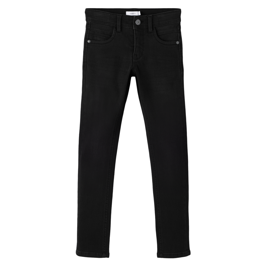 NAME IT Slim Fit Jeans Silas Solid Black