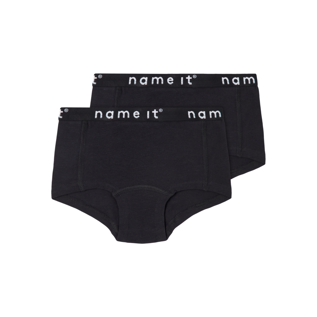 NAME IT T 2-Pak Hipsters Black