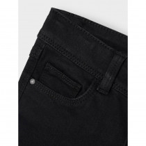 NAME IT Skinny Fit Bootcut Jeans Polly Black Denim