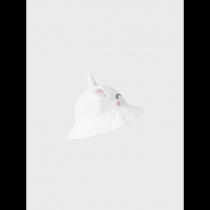 NAME IT Bøllehat Fida Bright White Unicorn