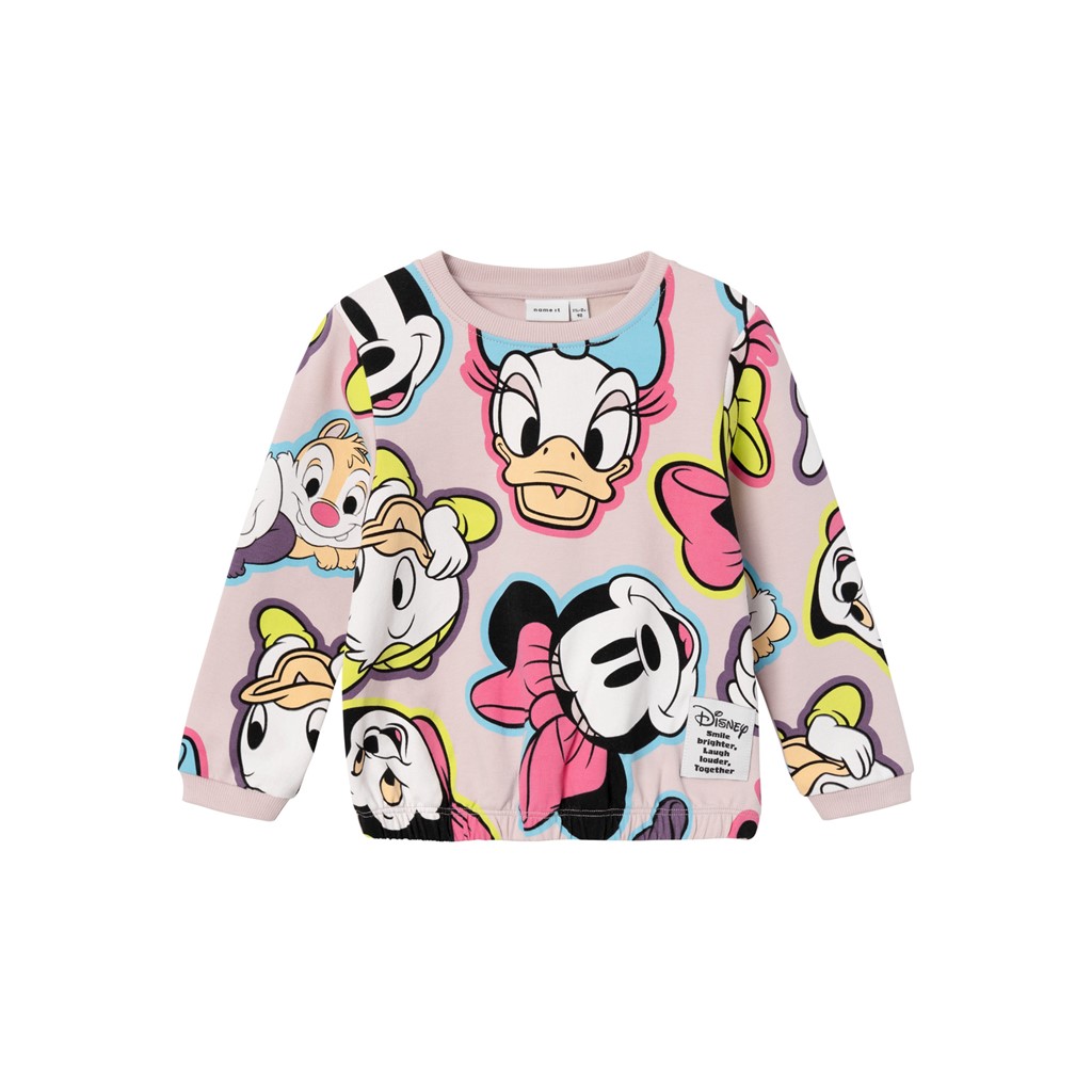 NAME IT Minnie Mouse Sweatshirt Jenna Violet Ice