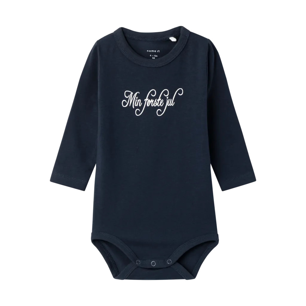 NAME IT Min Første Jul Body Rajul Dark Sapphire