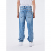 NAME IT Ryan Straight Jeans Medium Blue Denim