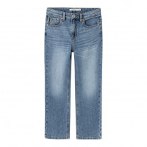 NAME IT Ryan Straight Jeans Medium Blue Denim