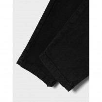 NAME IT Tapered Twill Bukser Silas Black