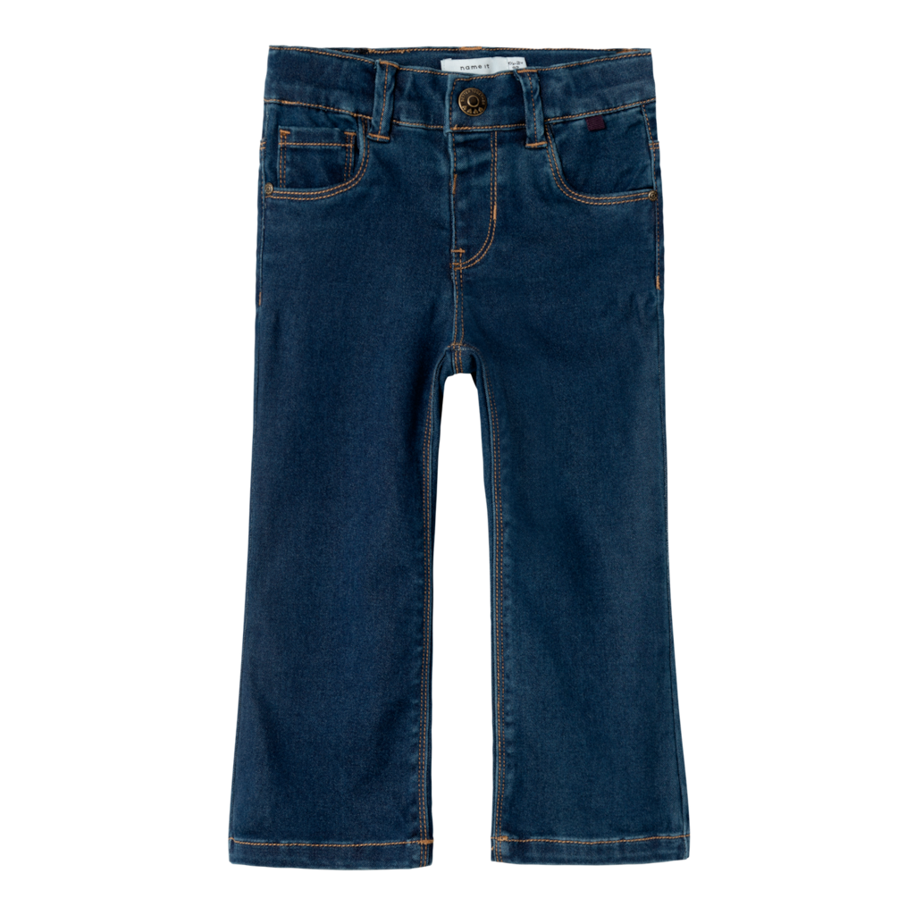 NAME IT Bootcut Jeans Salli Dark Blue Denim