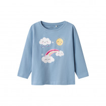 NAME IT Langærmet Bluse Vix Endless Sky