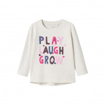 NAME IT Vix Langærmet Bluse Jet Stream Play Laugh Grow