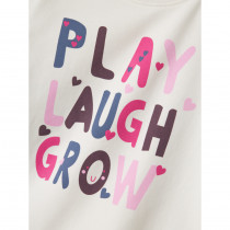 NAME IT Vix Langærmet Bluse Jet Stream Play Laugh Grow