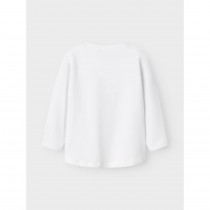 NAME IT Langærmet Bluse Vix Bright White 