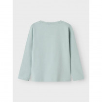 NAME IT Langærmet Bluse Vix Gray Mist