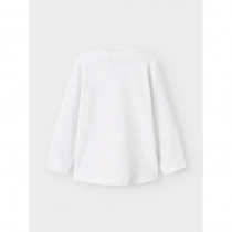 NAME IT Langærmet Bluse Vix Bright White 