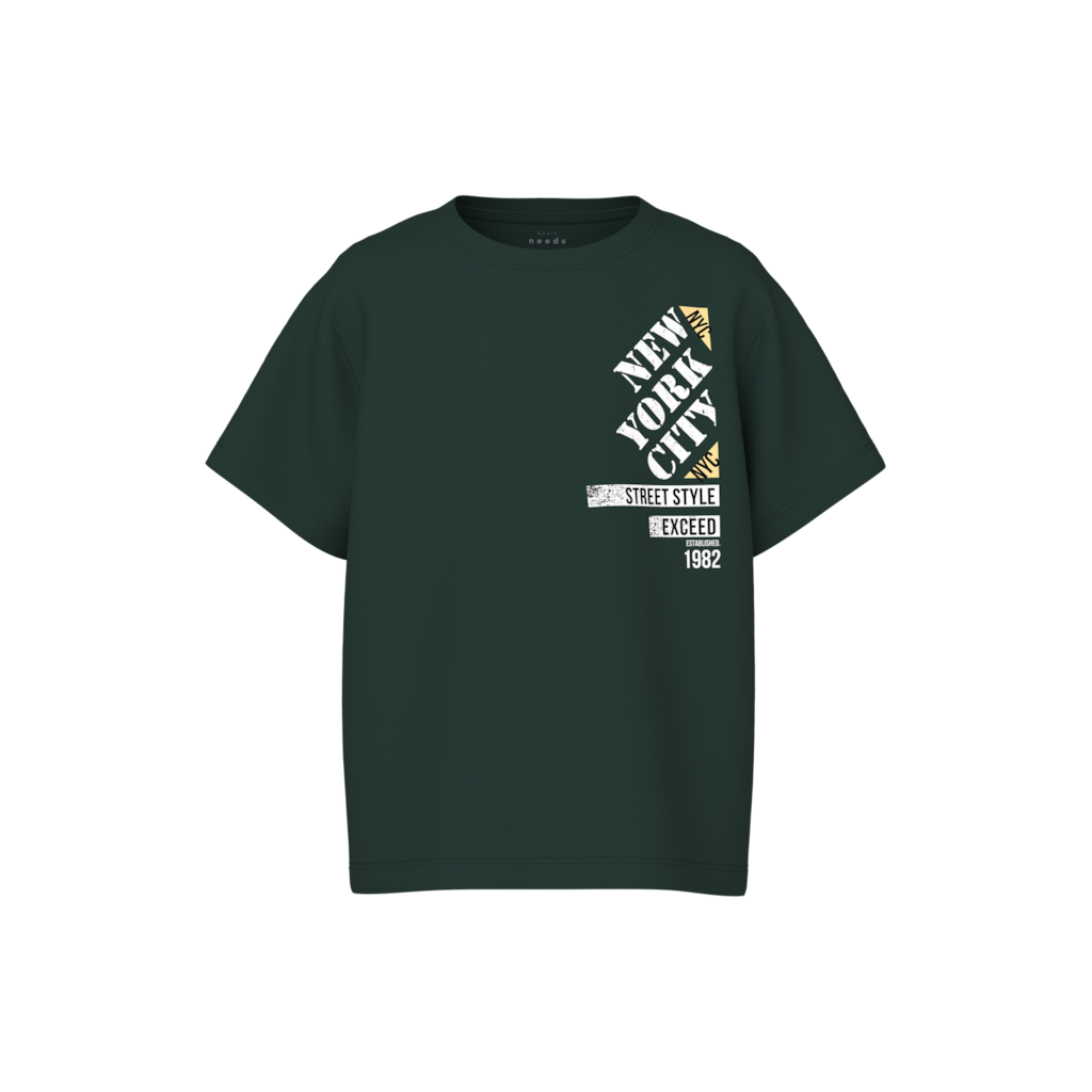 NAME IT Løs T-Shirt Vagno Pine Grove 