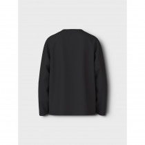 NAME IT Løs Langlærmet Bluse Vagno Black