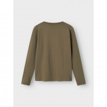 NAME IT Langærmet Bluse Vux Dusty Olive 