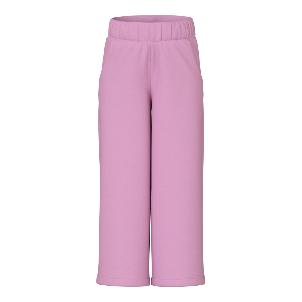 NAME IT Sweatpants Med Brede Ben Vanita Pastel Lavender