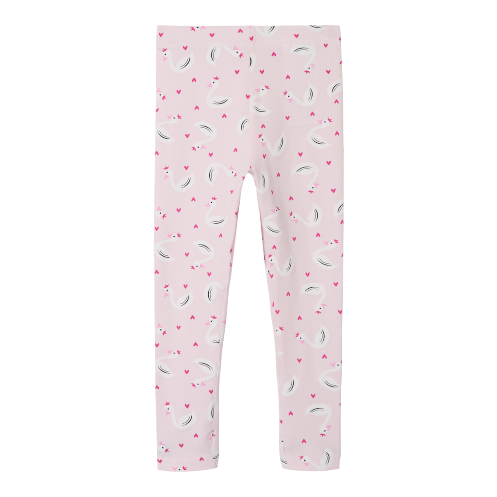 NAME IT Leggings Vivian Festival Bloom Swans