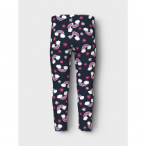 NAME IT Leggings Vivian Flowers And Rainbows