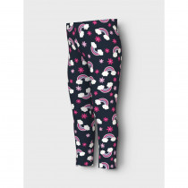 NAME IT Leggings Vivian Flowers And Rainbows