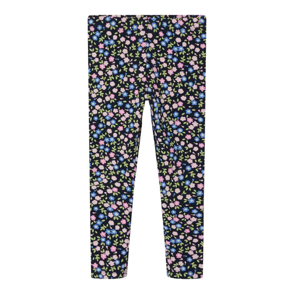 NAME IT Leggings Vivian Dark Sapphire Blomster