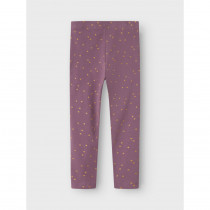  NAME IT Glitter Leggings Vivian Arctic Dusk Hearts