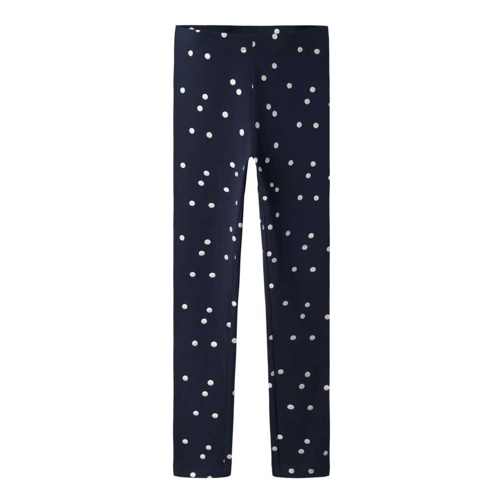 NAME IT Glitter Leggings Vivian Dark Sapphire Dots