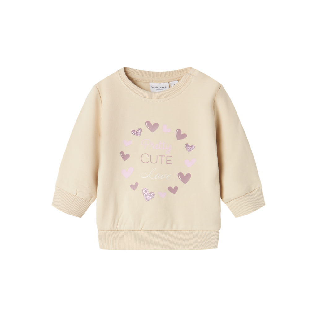 NAME IT Baby Sweatshirt Vrillie Summer Sand