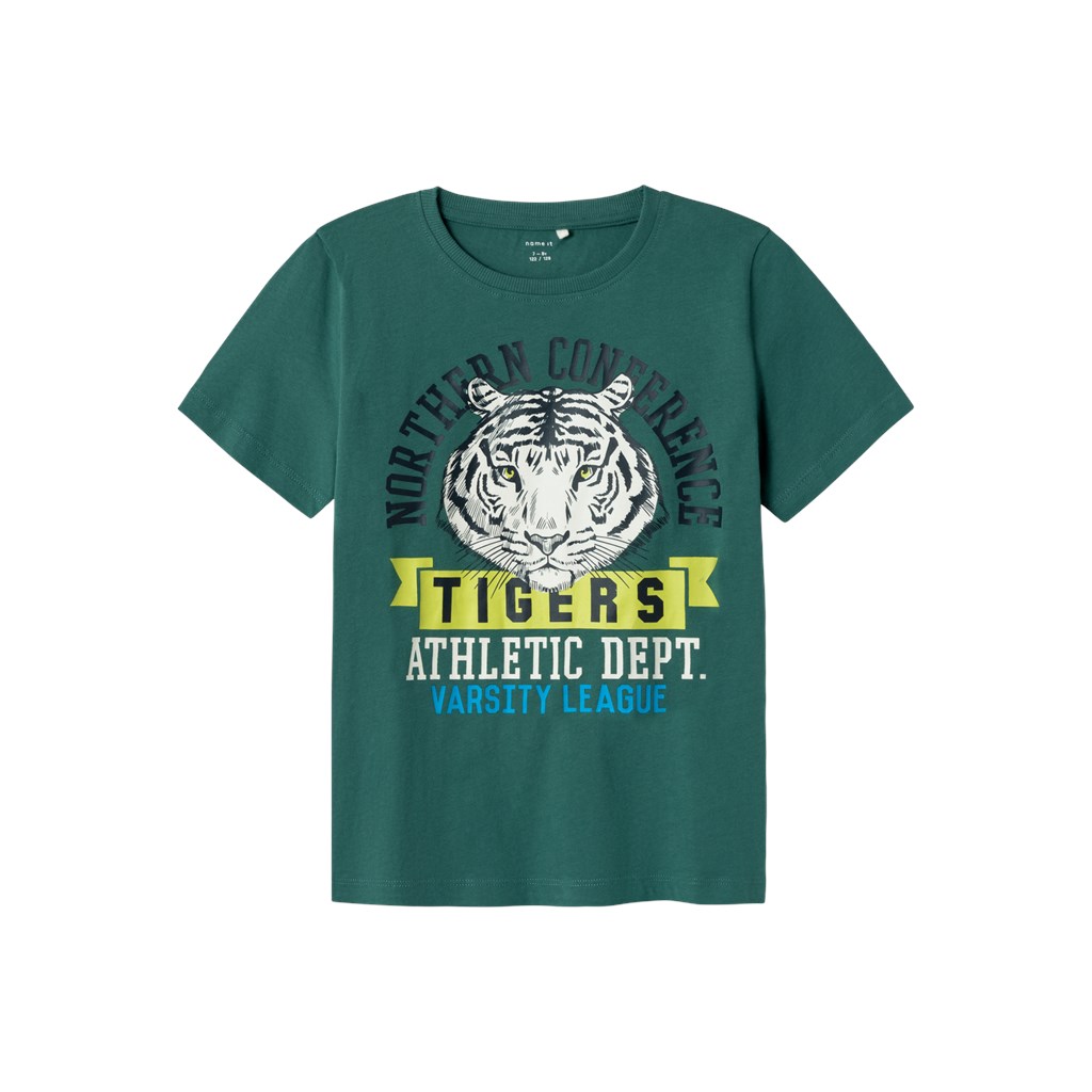 NAME IT T-Shirt Berte Mallard Green