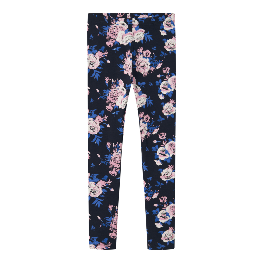 NAME IT Leggings Vivian Dark Sapphire Blomster