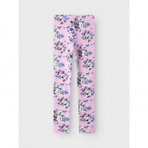 NAME IT Leggings Vivian Pastel Lavender Blomster