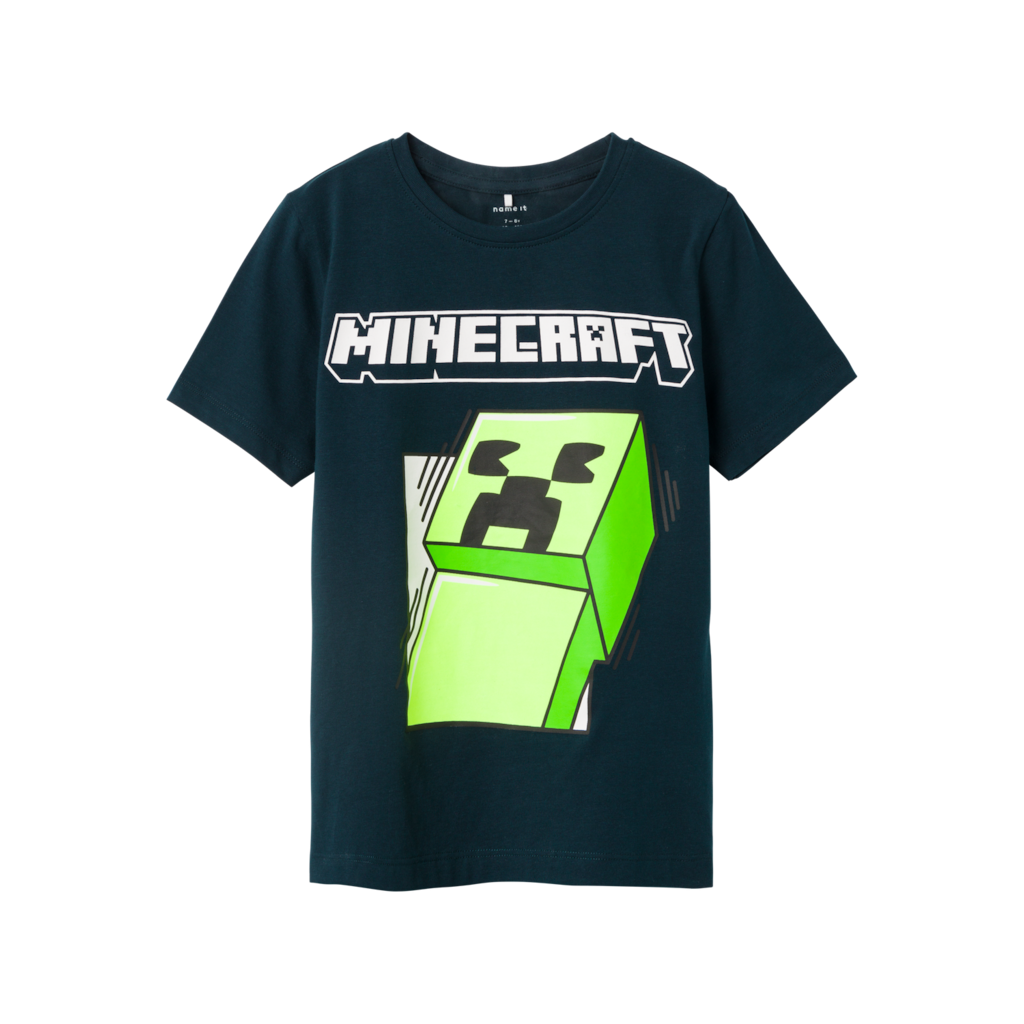 NAME IT Minecraft T-shirt Mobin Dark Sapphire