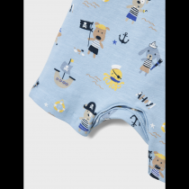 NAME IT Sunsuit Fobus Chambray Blue