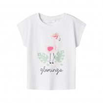 NAME IT T-Shirt Vigea Bright White