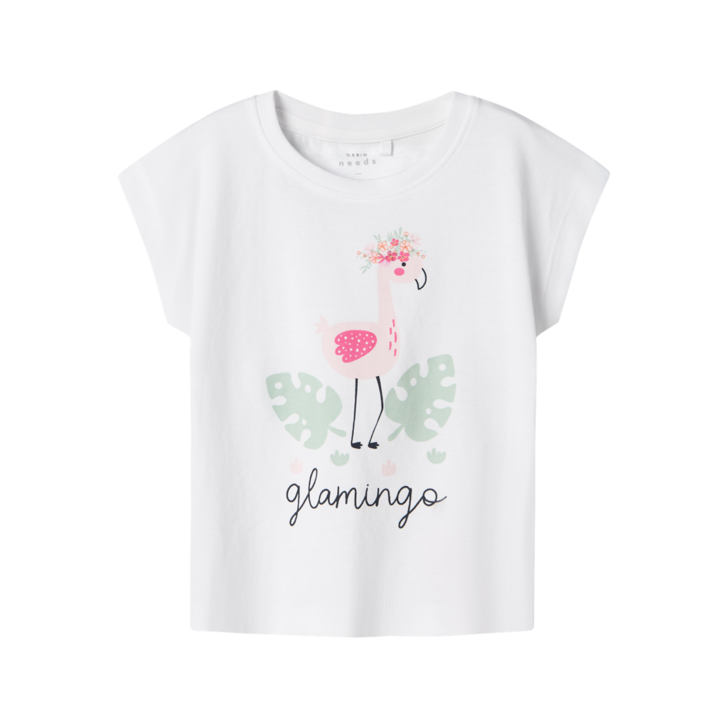 NAME IT T-Shirt Vigea Bright White