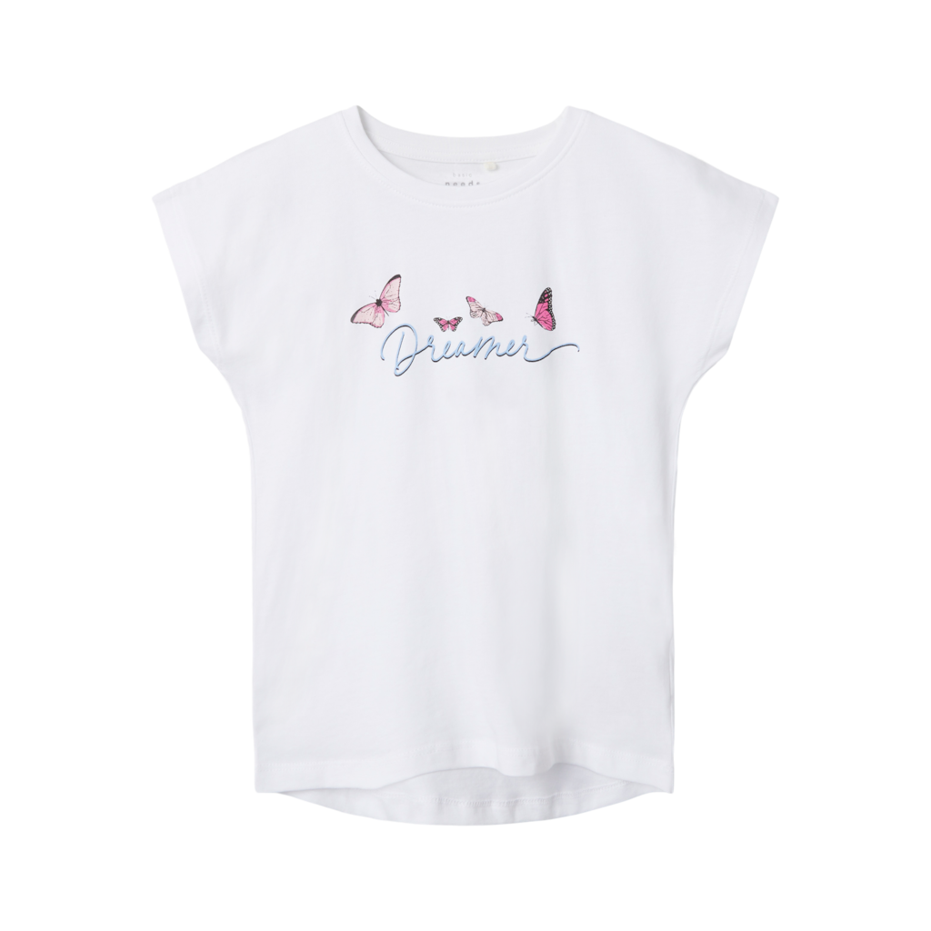 NAME IT T-Shirt Vigea Bright White 