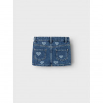 NAME IT Denim Shorts Rose Blue Heart