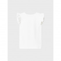 NAME IT Stitch Top Miri Bright White