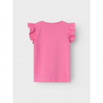 NAME IT Stitch Top Miri Pink Power