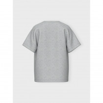 NAME IT Løs T-Shirt Valix Light Grey Melange