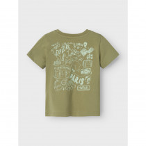 NAME IT T-Shirt Jasu Oil Green