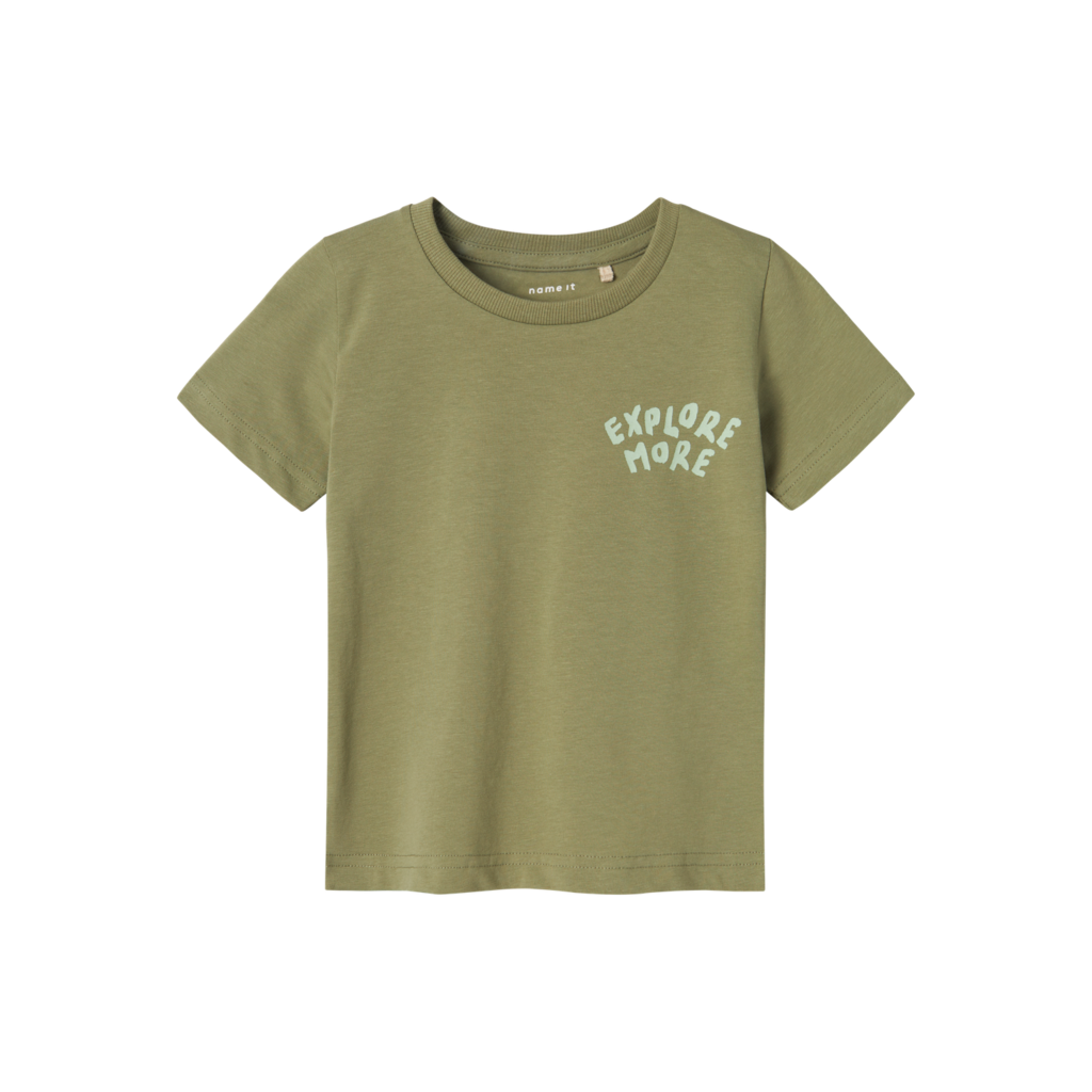 NAME IT T-Shirt Jasu Oil Green