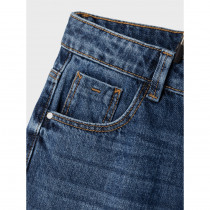 NAME IT Rose Brede Jeans Dark Blue Denim