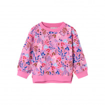 NAME IT Løs Sweatshirt Nirana Fuchsia Pink