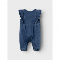 NAME IT Kortærmet Heldragt Asta Dark Blue Denim