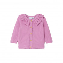 NAME IT Strik Cardigan Lianne Pastel Lavender