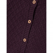 NAME IT Strik Cardigan Lomille Plum Perfect