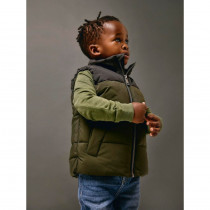 NAME IT Puffer Vest Morning Rosin