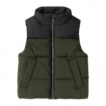 NAME IT Puffer Vest Morning Rosin